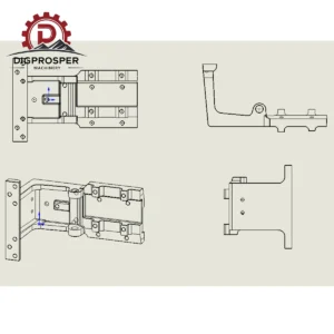 OEM 3128302301 Hose Attachment for Boomer 281 & T1D Drilling Rigs